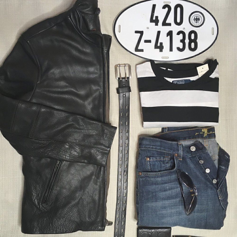 Rogue Leather REILLY OLMES Moto Racer Jacket